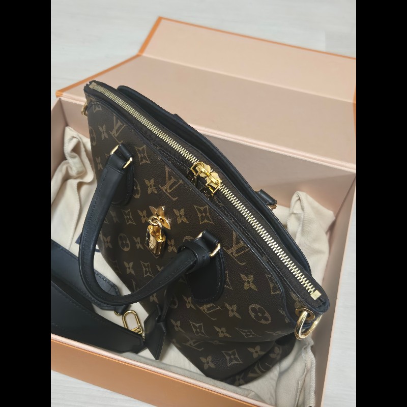 LV Flower BB 拉鍊托特包 肩背包斜背包手提包-10