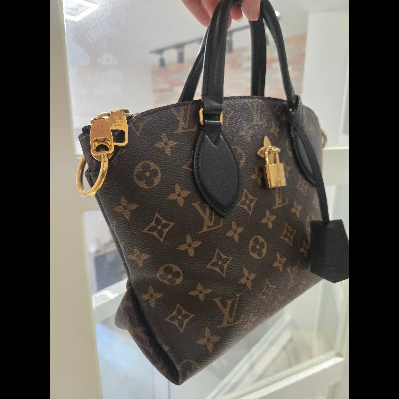 LV 路易威登 Louis Vuitton Flower BB 拉鍊托特包 肩背包斜背包手提包-43