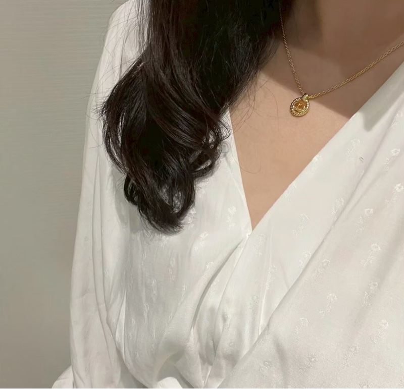 Christian Dior 經典金色CD麻花邊項鍊 極美✨-7