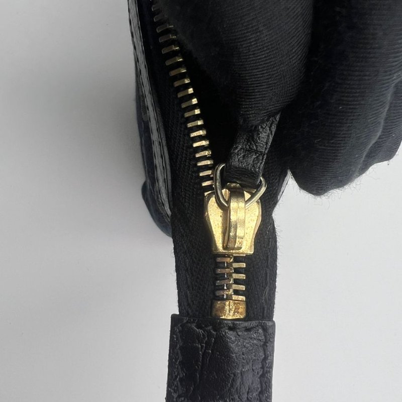 古馳 雙 G 老花帆布腋下包-16