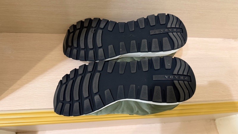「極新」PRADA男運動鞋 尺寸:7(約41)-5