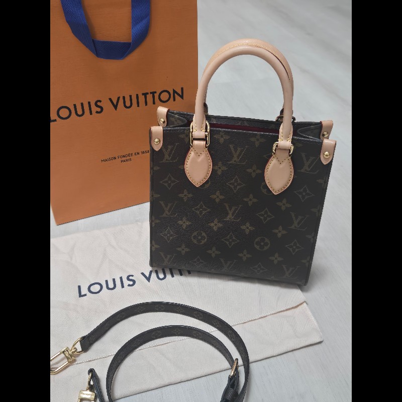 LV sac plat bb 老花琴譜包-6