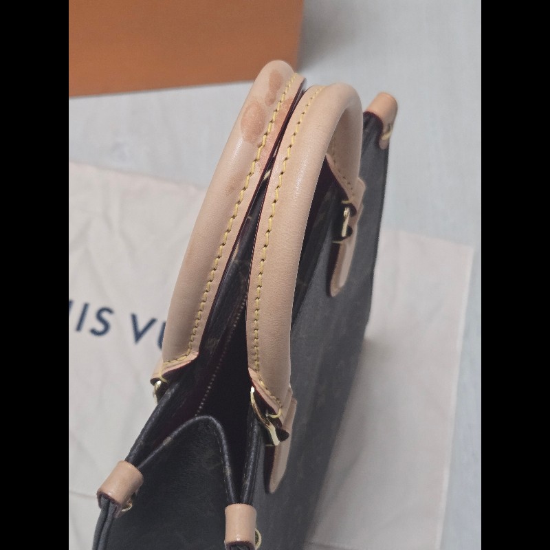 LV sac plat bb 老花琴譜包-7