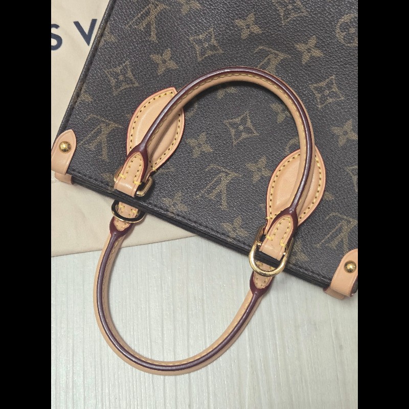 LV sac plat bb 老花琴譜包-14