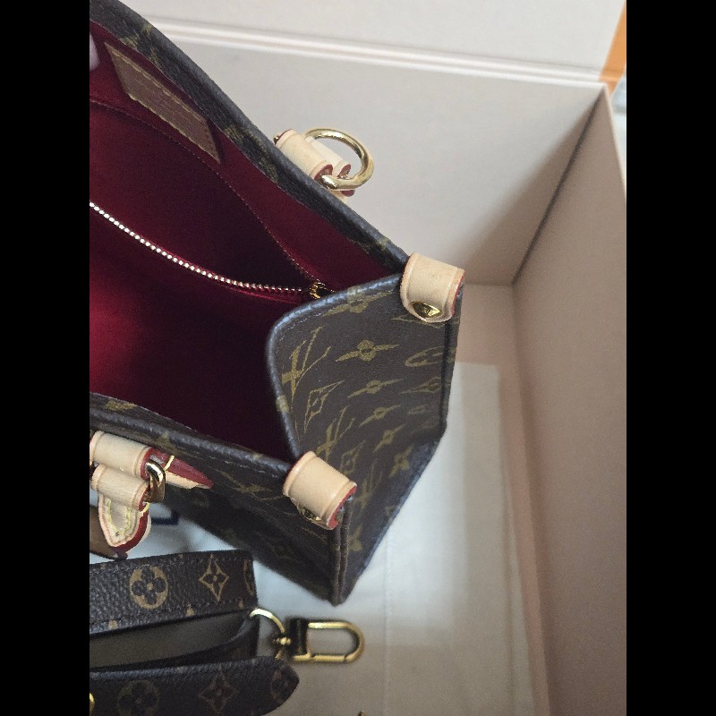 LV 路易威登 sac plat bb 老花 原花 琴譜包 手提包 肩背包 斜背包-33