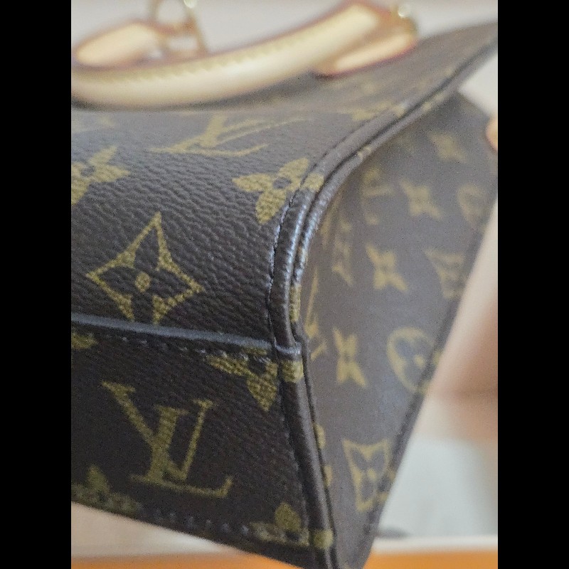 LV 路易威登 sac plat bb 老花 原花 琴譜包 手提包 肩背包 斜背包-36