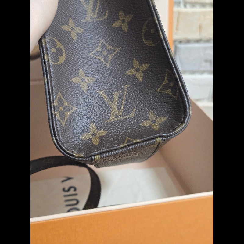 LV 路易威登 sac plat bb 老花 原花 琴譜包 手提包 肩背包 斜背包-37