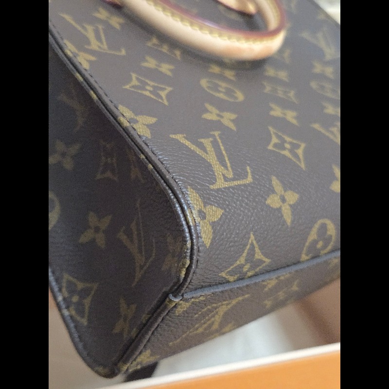 LV 路易威登 sac plat bb 老花 原花 琴譜包 手提包 肩背包 斜背包-39