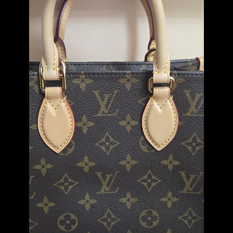 LV 路易威登 sac plat bb 老花 原花 琴譜包 手提包 肩背包 斜背包-42