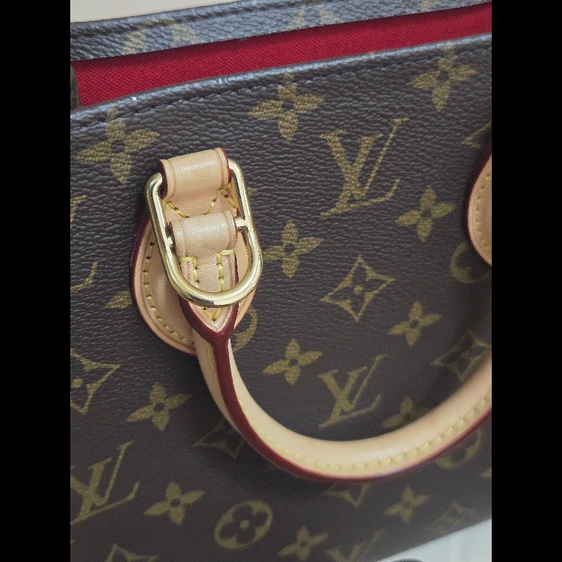 LV 路易威登 sac plat bb 老花 原花 琴譜包 手提包 肩背包 斜背包-44