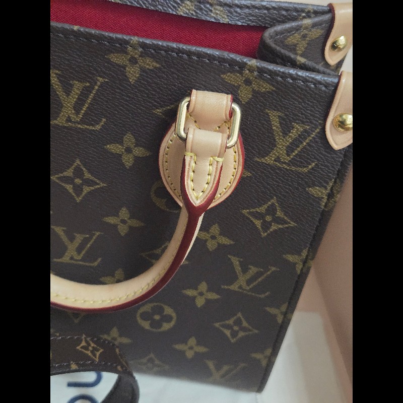 LV 路易威登 sac plat bb 老花 原花 琴譜包 手提包 肩背包 斜背包-45