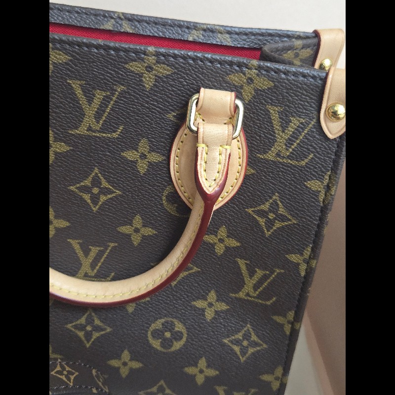 LV 路易威登 sac plat bb 老花 原花 琴譜包 手提包 肩背包 斜背包-46