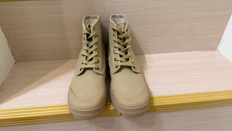 「極新」CELINE男帆布凱旋門靴 尺寸:40-2