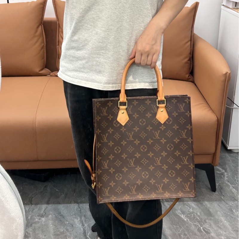 「JL精品代購」 9新 LV 老花 琴譜包 手提/肩背包-1