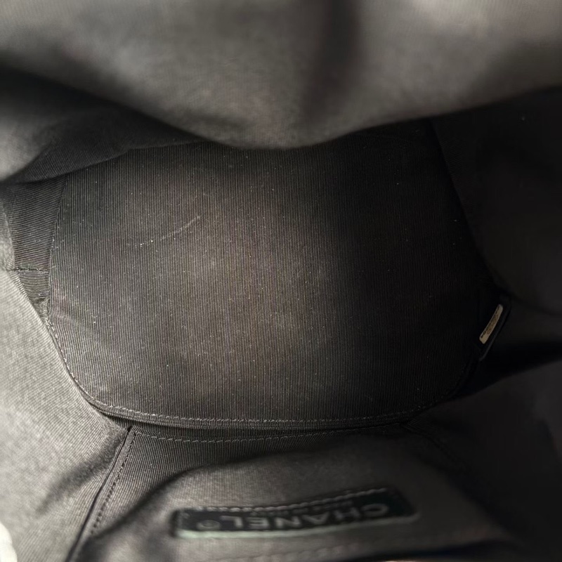 Chanel 銀色鉚釘小水桶18*19*13 98新配件塵袋-2