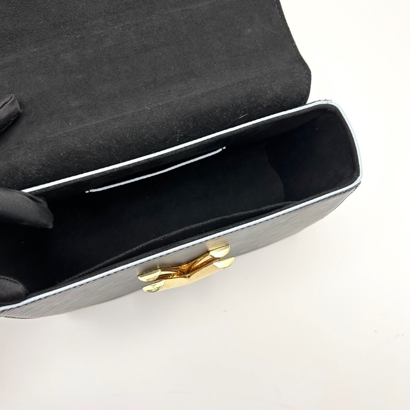 LV twist限量款花卉黑金水波紋手提肩背斜背包23*16*10 98新配件塵袋鏡子-2