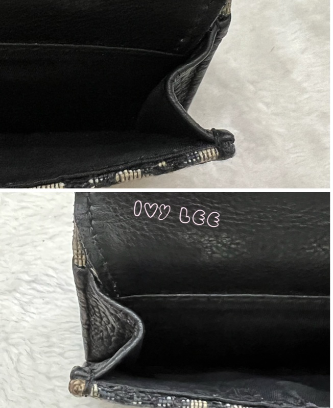 CHRISTIAN DIOR 錢包 三折 短夾 緹花 老花三折短夾 正品 二手精品-12