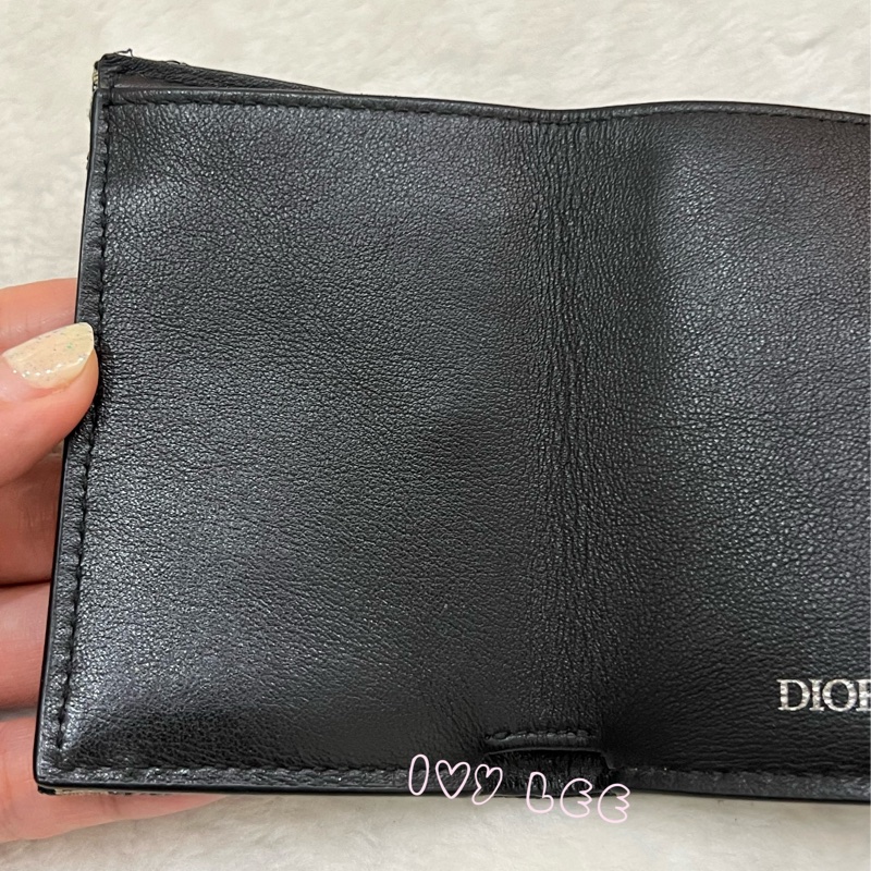 CHRISTIAN DIOR 錢包 三折 短夾 緹花 老花三折短夾 正品 二手精品-15