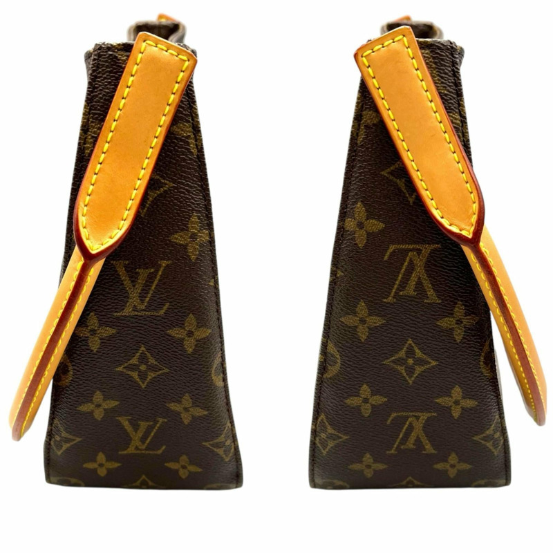 路易威登 Looping MM 單肩手提包 M51146 Monogram 帆布棕色女士款-2