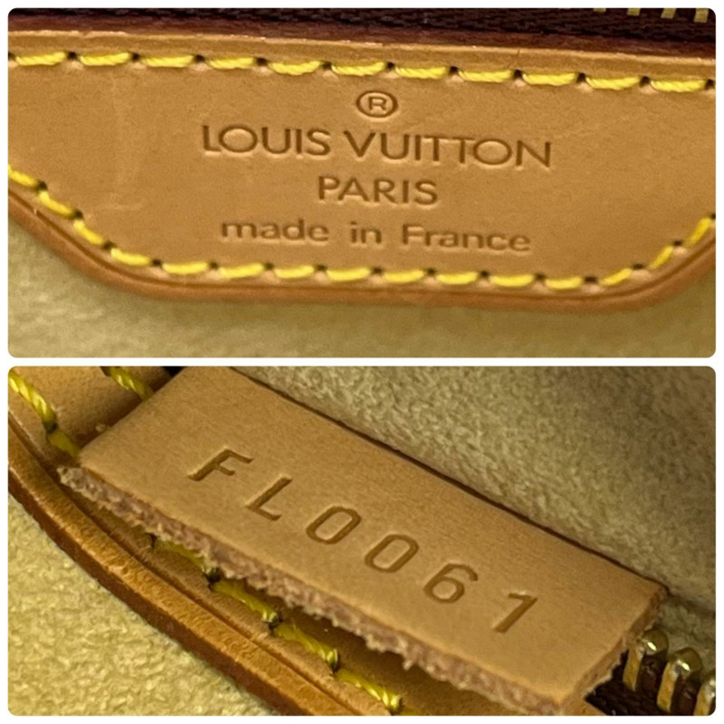 路易威登 Looping MM 單肩手提包 M51146 Monogram 帆布棕色女士款-8