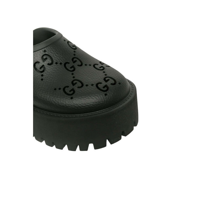 Platform Sandal With Perforated G-3
