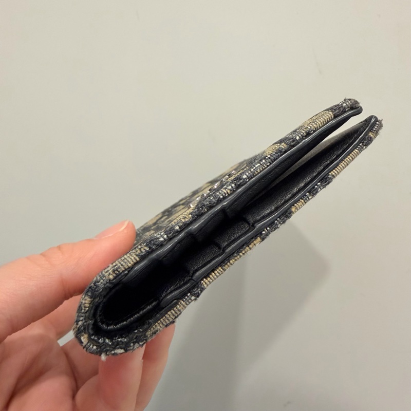 Dior 經典老花 對開短夾-6