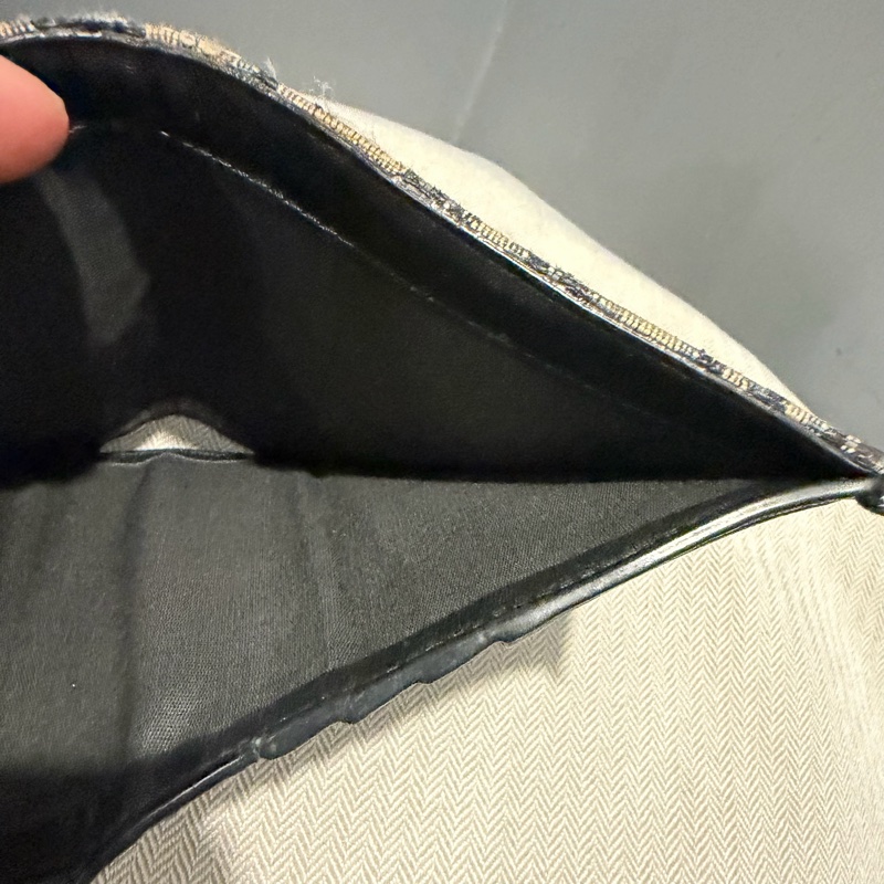 Dior 經典老花 對開短夾-12