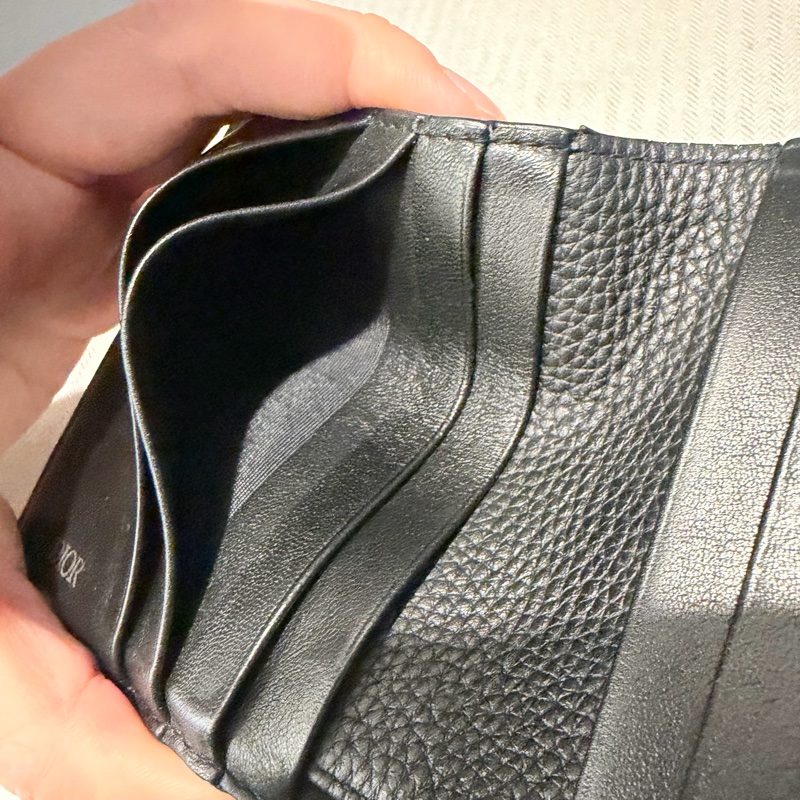 Dior 經典老花 對開短夾-13