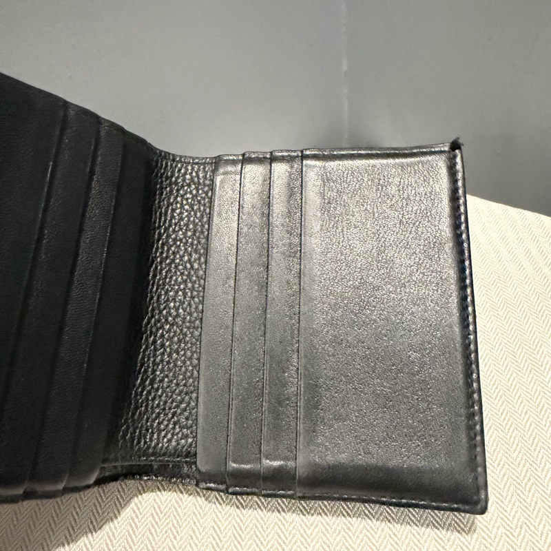 Dior 經典老花 對開短夾-21