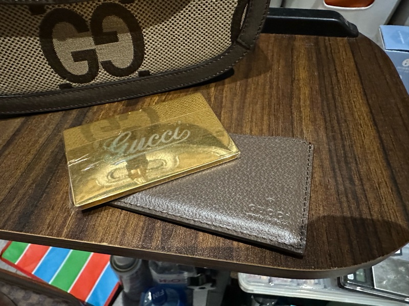 22弄 近全新 GUCCI Bamboo 1947 大標誌 大logo 竹節手提包 兩用 竹節 小包 側背包 斜背包-19