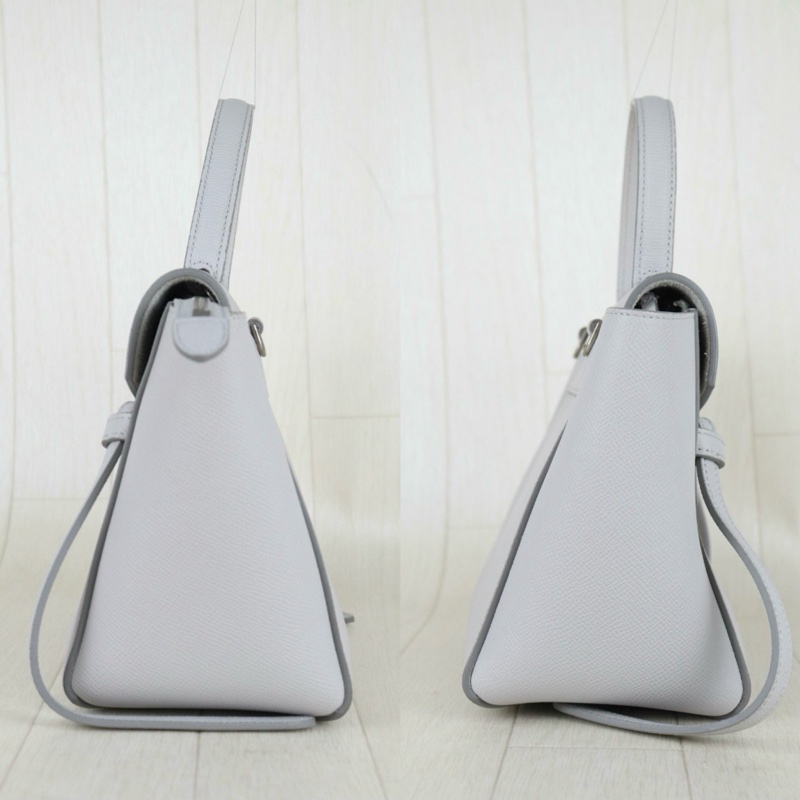 Celine belt nano 淺灰色鯰魚包-3