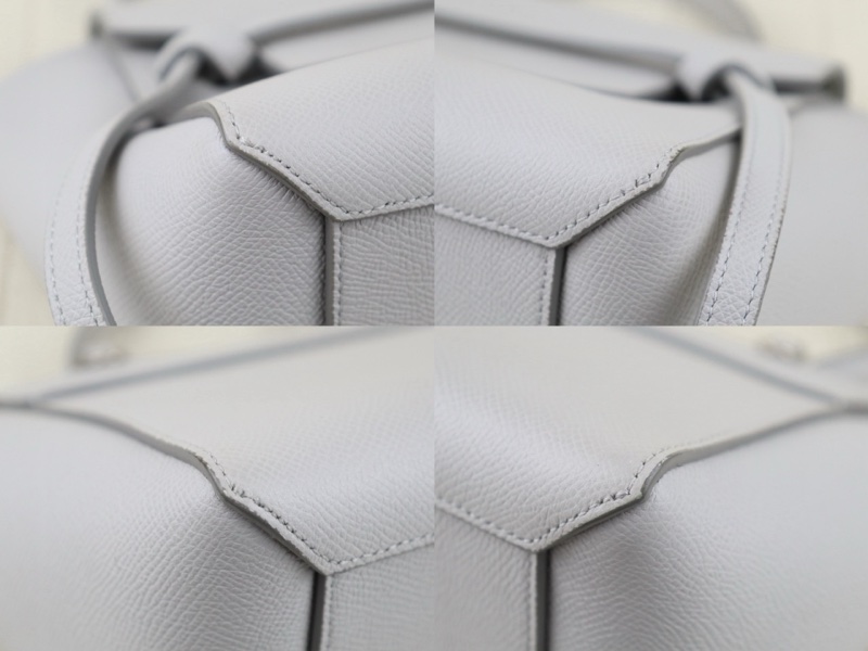 Celine belt nano 淺灰色鯰魚包-4