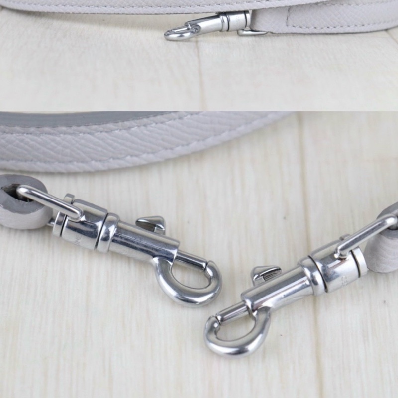 Celine belt nano 淺灰色鯰魚包-14