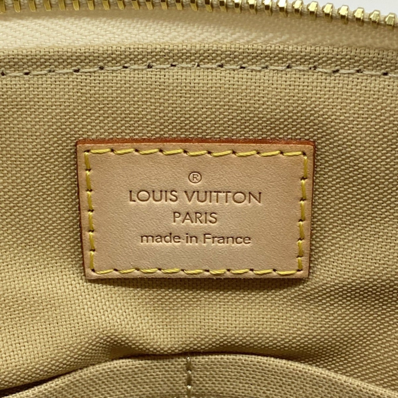 路易威登 Damier Azur Siracusa PM 女士單肩包 N41113 白色-4