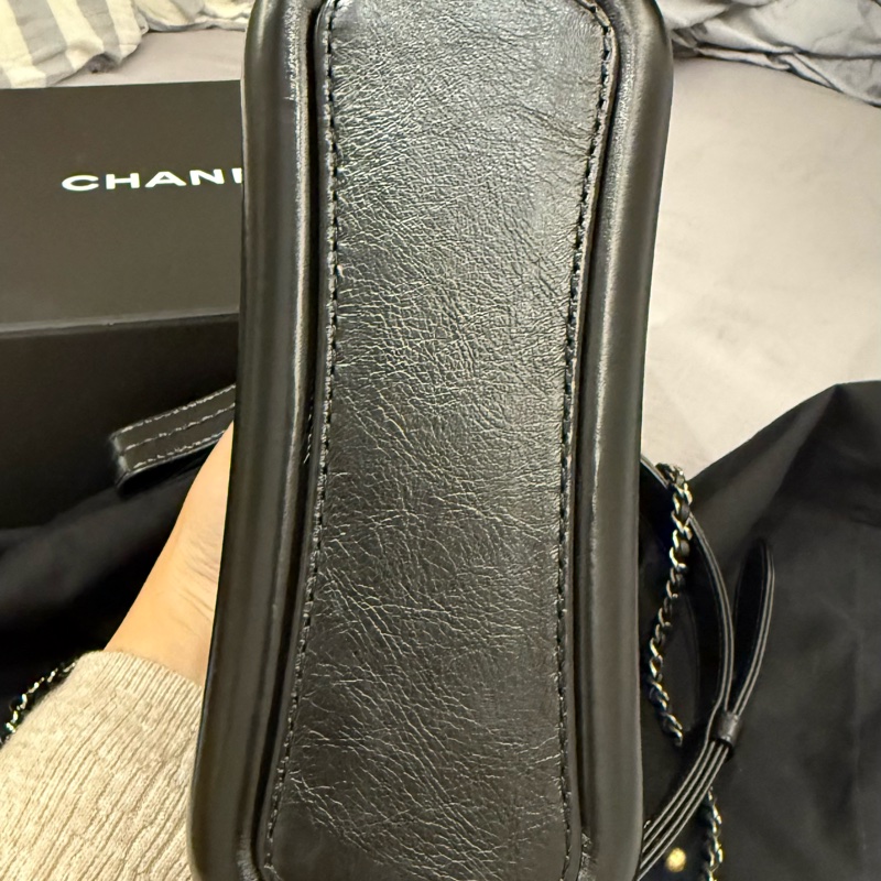 chanel黑流浪包小號（台灣購證）-7