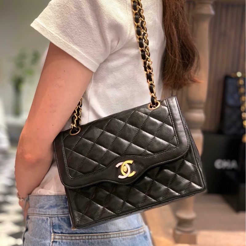 Chanel 巴黎限定金銀雙釦-0