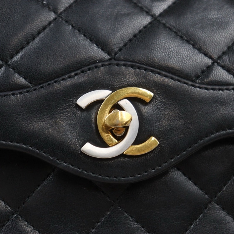 Chanel 巴黎限定金銀雙釦-9