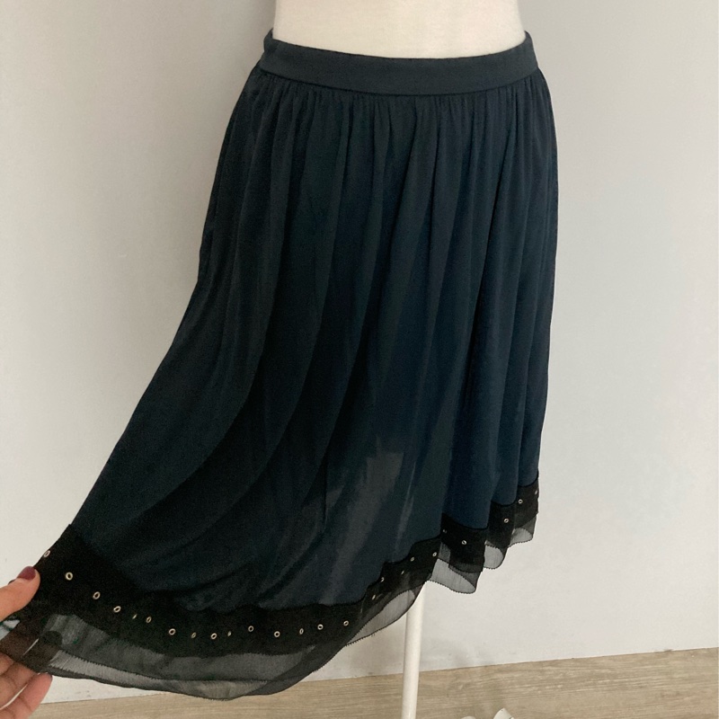 《新歡舊愛》正品LV路易威登黑色半身圓裙/36/S-2