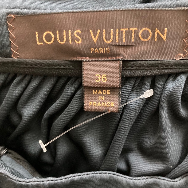 《新歡舊愛》正品LV路易威登黑色半身圓裙/36/S-5