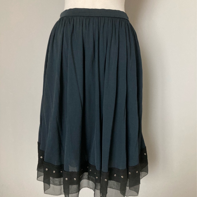 《新歡舊愛》正品LV路易威登黑色半身圓裙/36/S-8