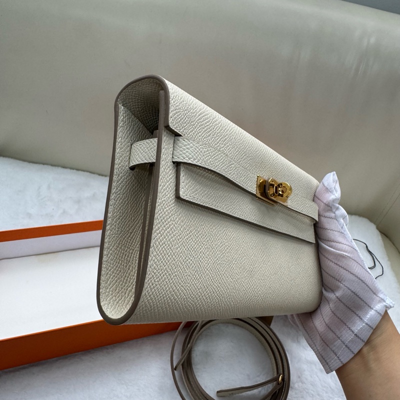 Hermes 愛馬仕 Kelly to go 白金扣肩背包W刻印-2