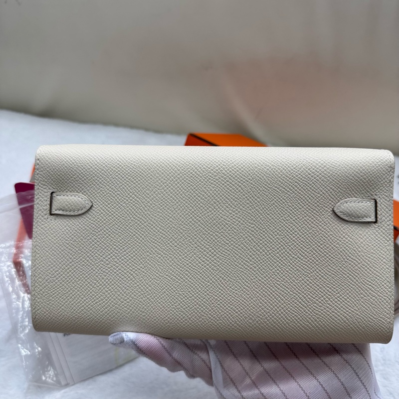 Hermes 愛馬仕 Kelly to go 白金扣肩背包W刻印-5