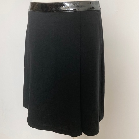 《新歡舊愛》近新正品Ralph Lauren黑色A幅直版短裙US4/SM