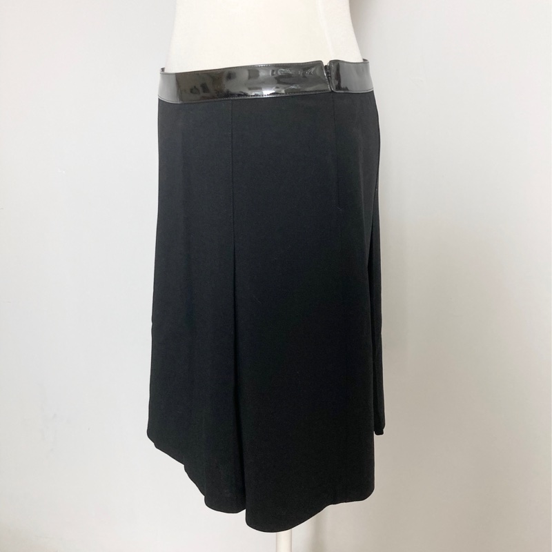 《新歡舊愛》近新正品Ralph Lauren黑色A幅直版短裙US4/SM-1