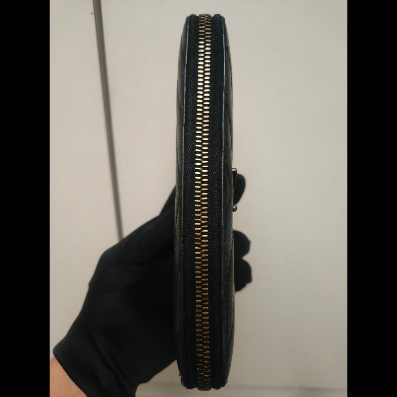 ‼️年前限時特賣‼️(原9800)至1/25⏰㊣✨YSL✨SAINT LAURENT 聖羅蘭 黑金 烤漆 魚子醬 長夾 皮夾 錢包 /二手精品/保證正品🌳二手樹屋🌳-5