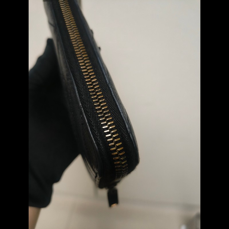 ‼️年前限時特賣‼️(原9800)至1/25⏰㊣✨YSL✨SAINT LAURENT 聖羅蘭 黑金 烤漆 魚子醬 長夾 皮夾 錢包 /二手精品/保證正品🌳二手樹屋🌳-28