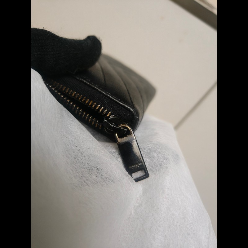 ‼️年前限時特賣‼️(原9800)至1/25⏰㊣✨YSL✨SAINT LAURENT 聖羅蘭 黑金 烤漆 魚子醬 長夾 皮夾 錢包 /二手精品/保證正品🌳二手樹屋🌳-43