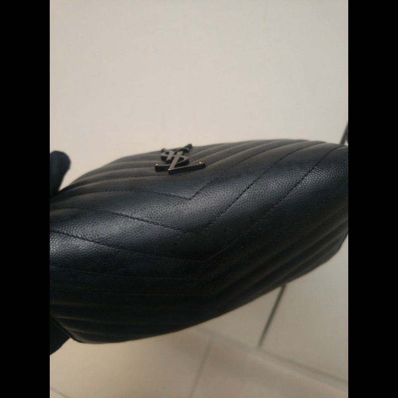 ‼️年前限時特賣‼️(原9800)至1/25⏰㊣✨YSL✨SAINT LAURENT 聖羅蘭 黑金 烤漆 魚子醬 長夾 皮夾 錢包 /二手精品/保證正品🌳二手樹屋🌳-47