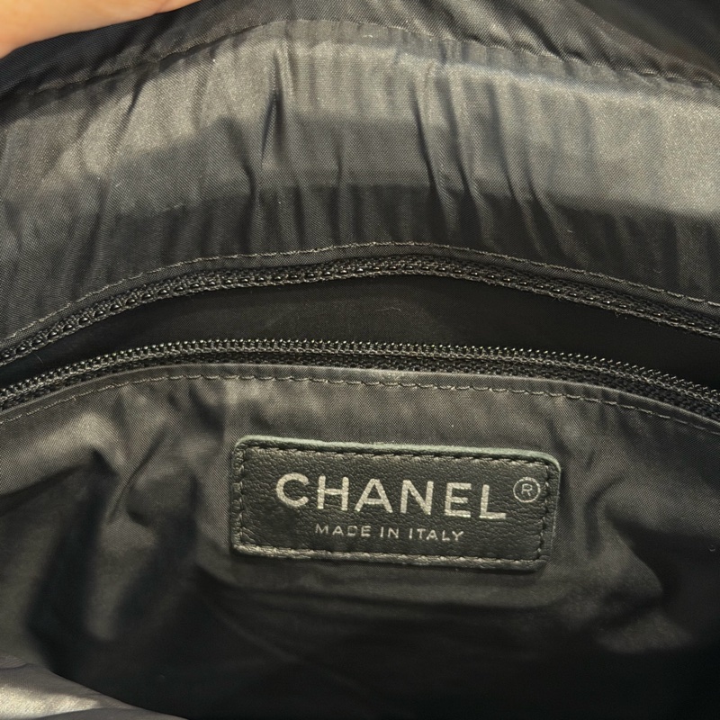 香奈兒羊羔毛後背包-17