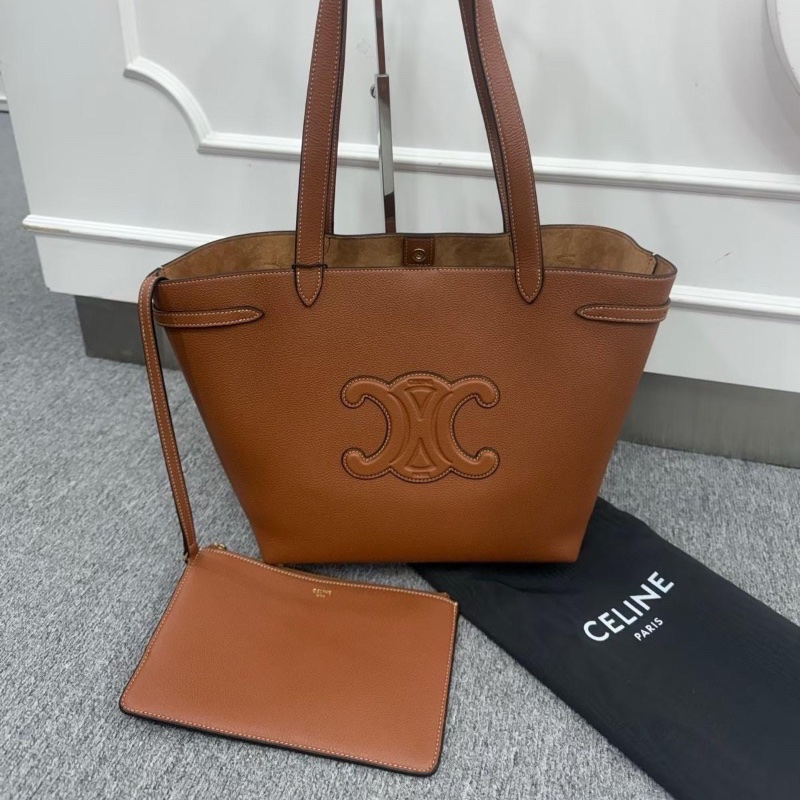 Celine Cabas ( Brown )-1